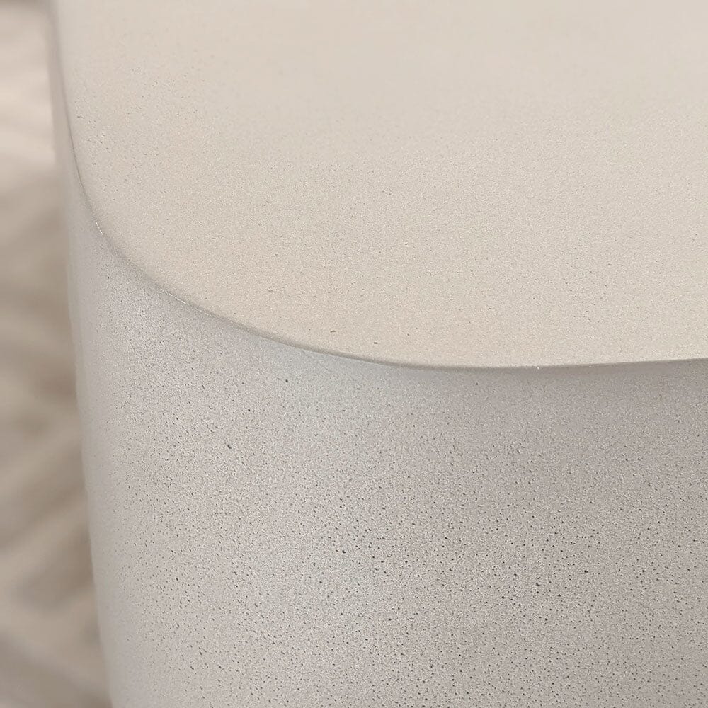 Zaylee Putty Concrete Effect Coffee Table Furniture