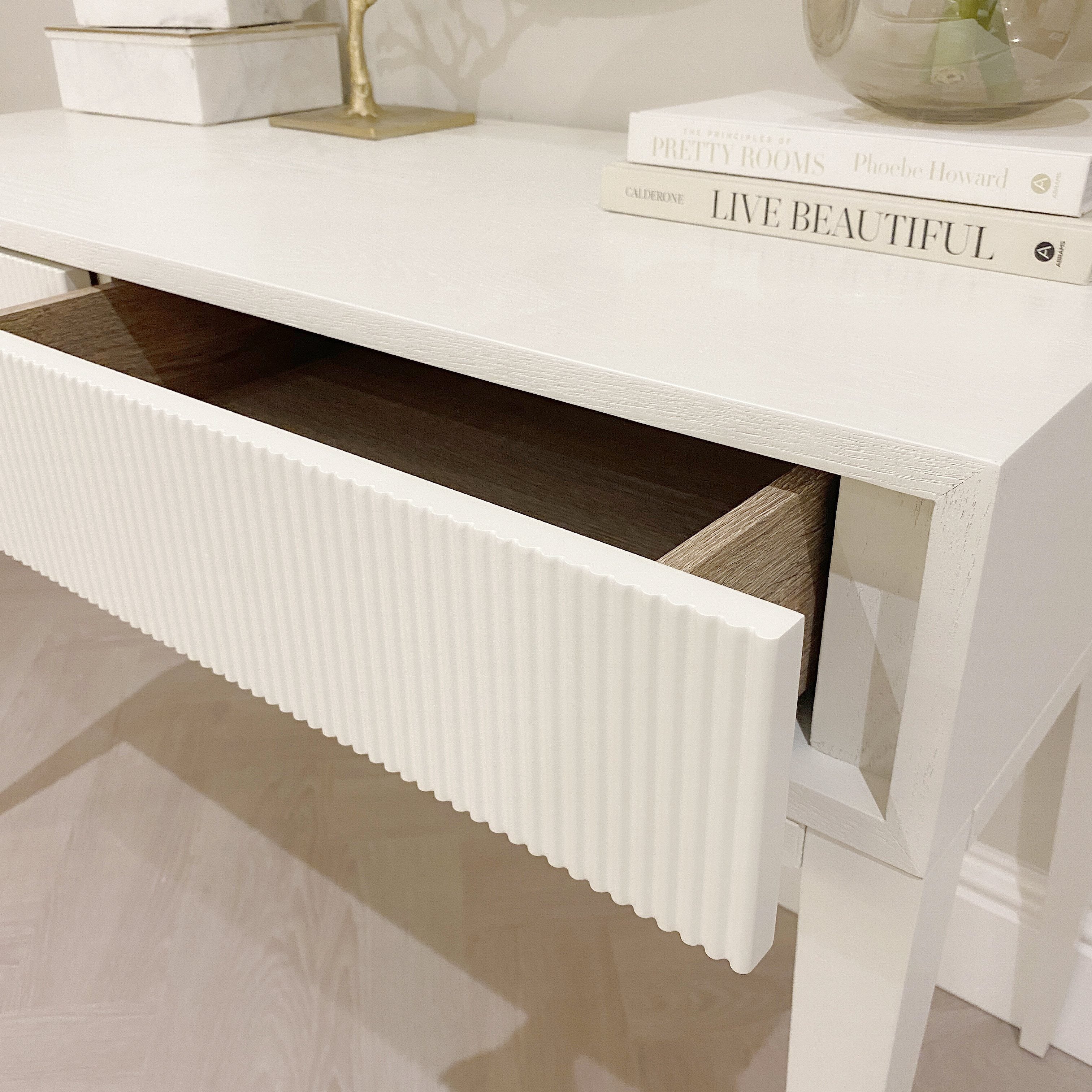 Amur Ivory Premium Dressing Table / Desk Furniture