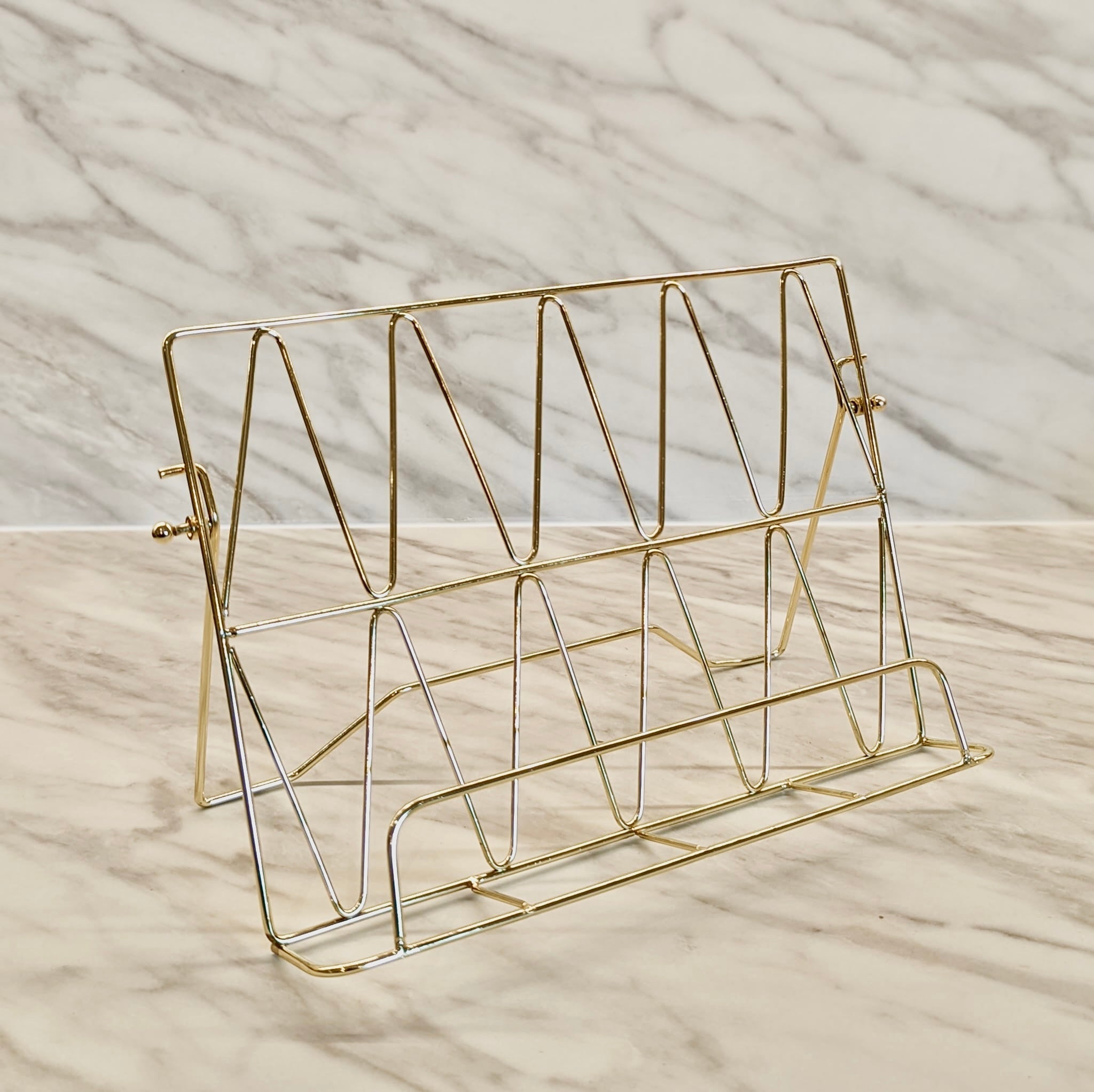 Bennie Gold Book Stand Kitchen
