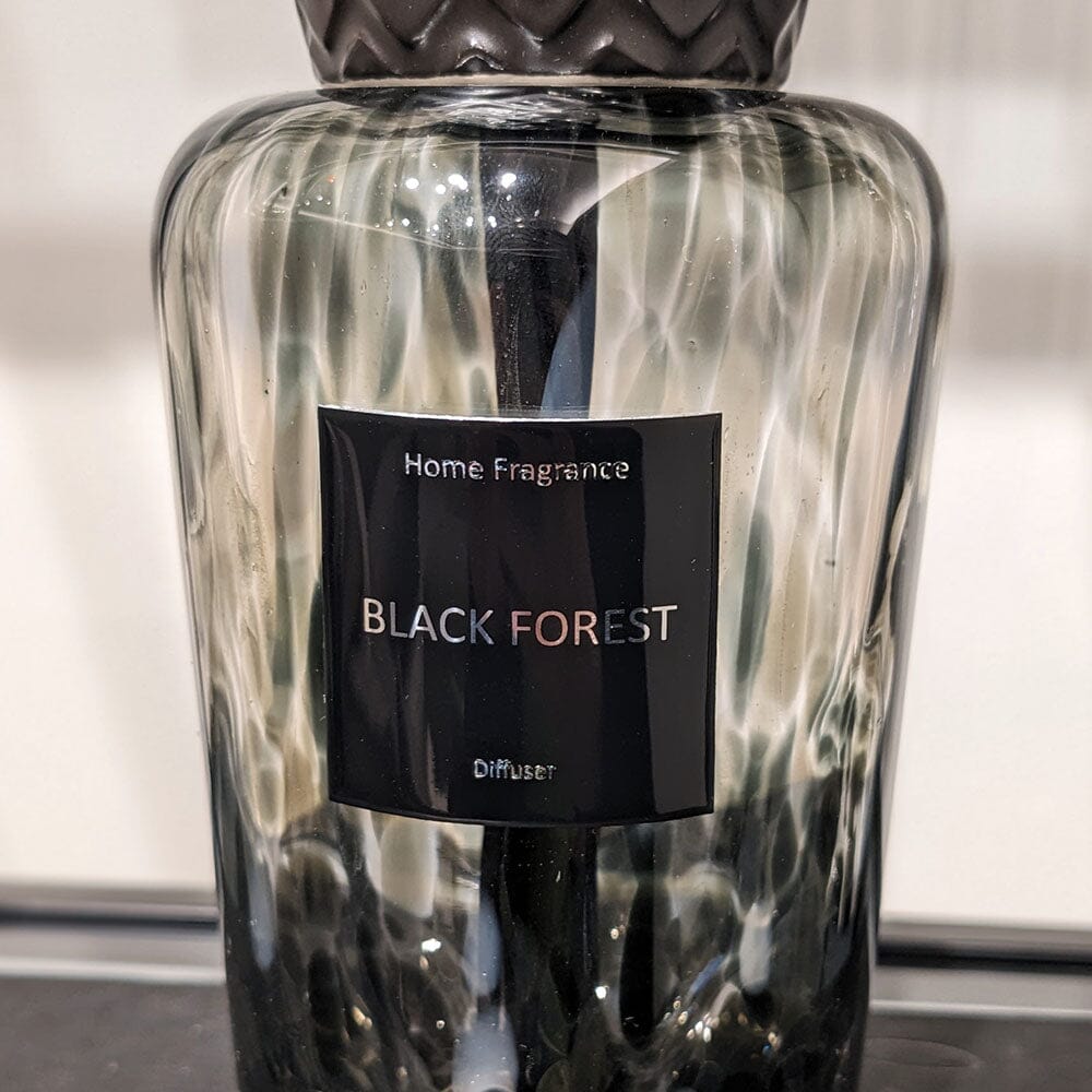 Black Forest Scented Speckled Reed Diffuser Candle
