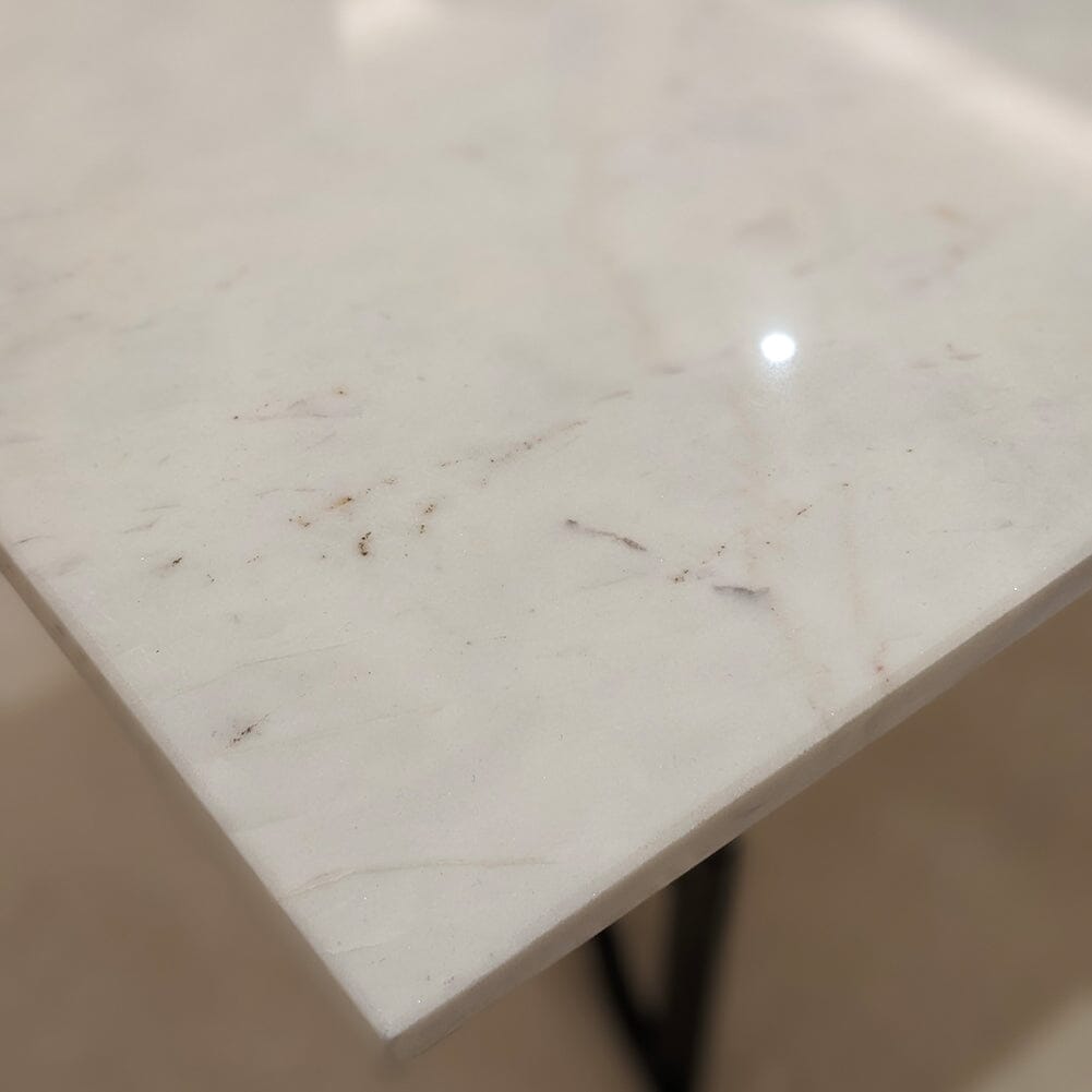 Corazi Marble and Black Dining Table Furniture