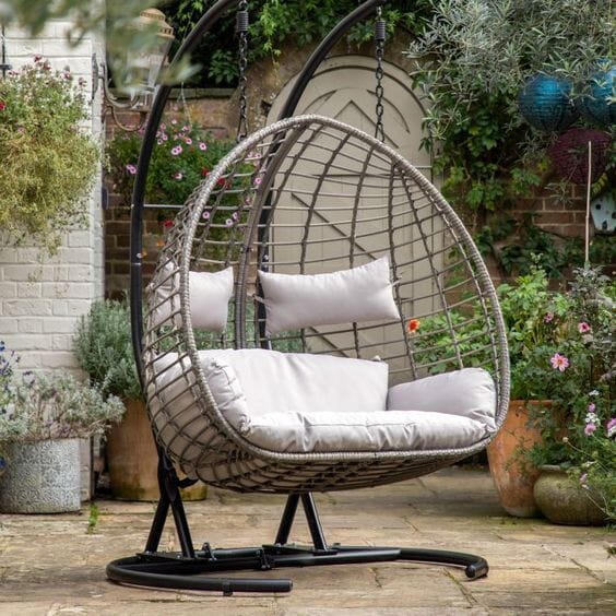 Fawkner Outdoor Large Hanging Chair Garden