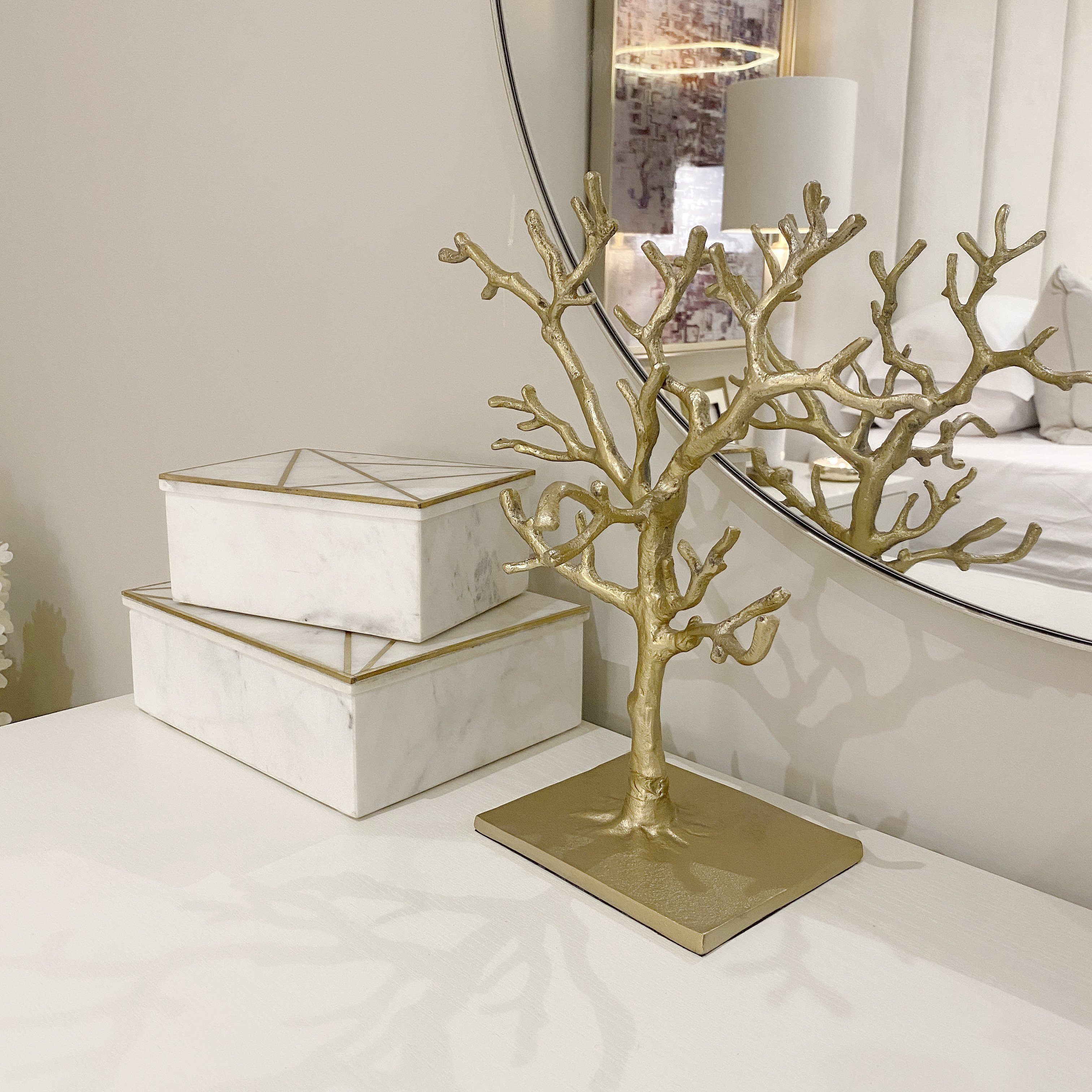 Large jewelry tree display on sale stand