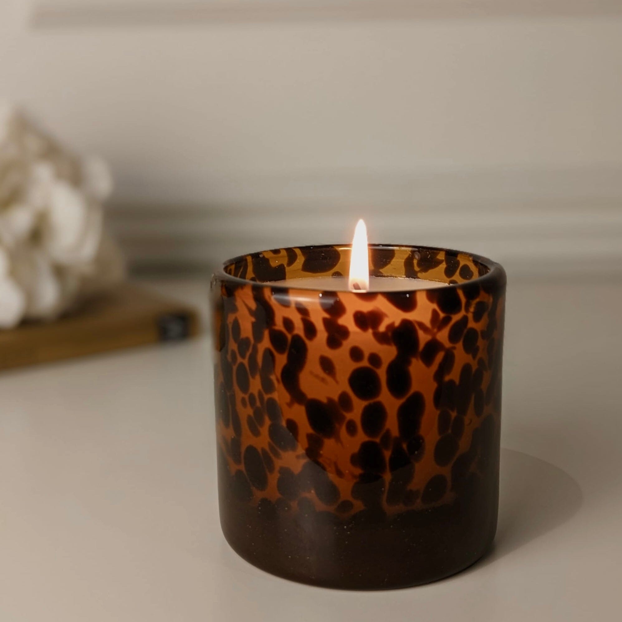 General Wax & Candle  3 x 6 SCENTED MOTTLED PILLAR CANDLES - General Wax  & Candle