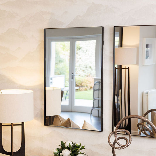 Kingston Black Frame Mirror Mirror