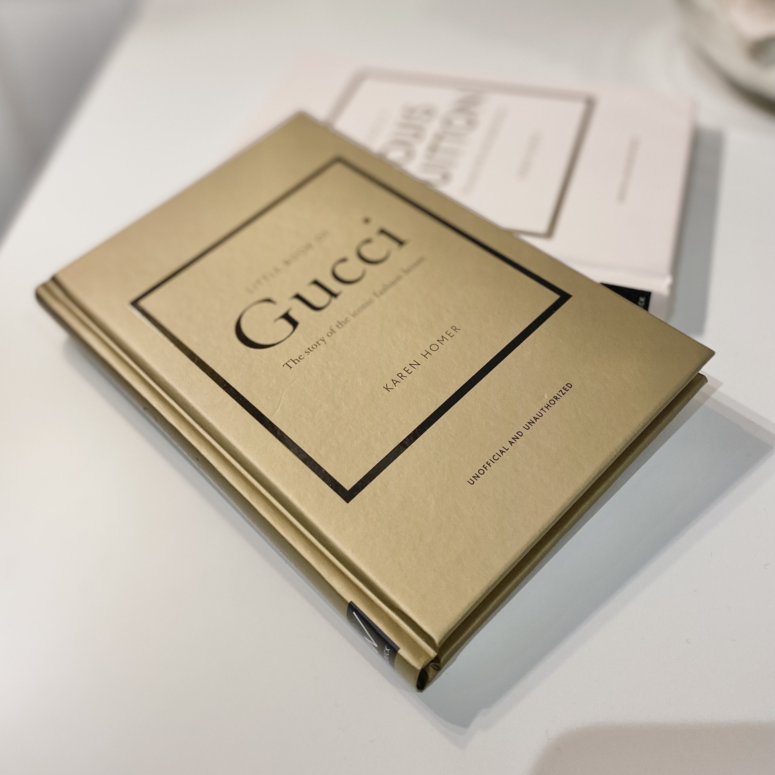 Designer Book Décor - Gucci - Wyld Blue