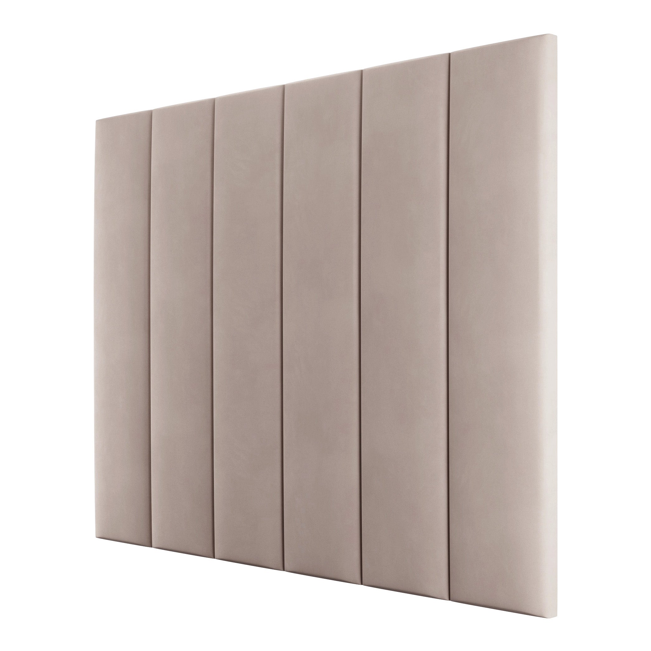 Mink Velvet Single Headboard Panel Headboard