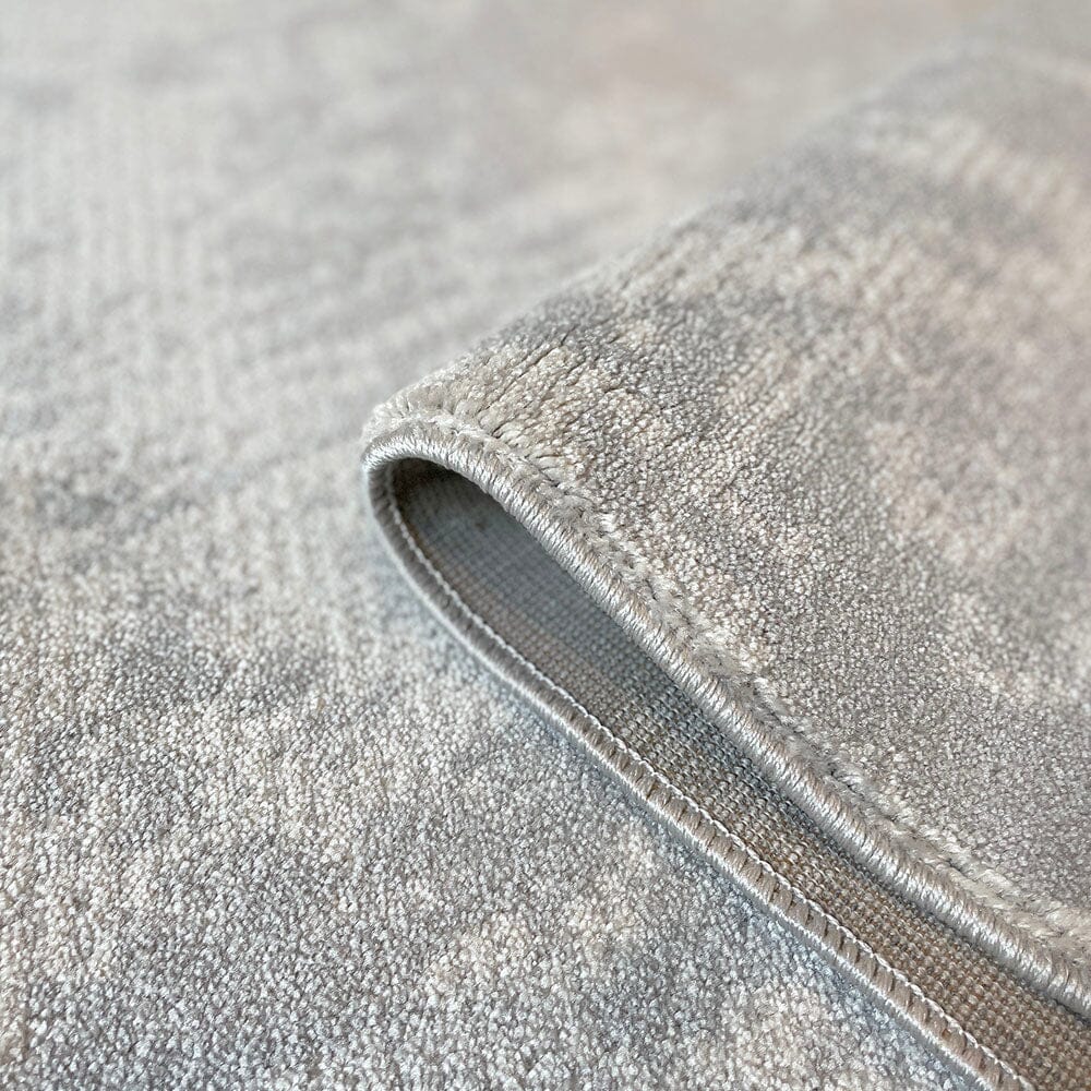 Montane Ivory & Grey Marble Effect Rug Rug