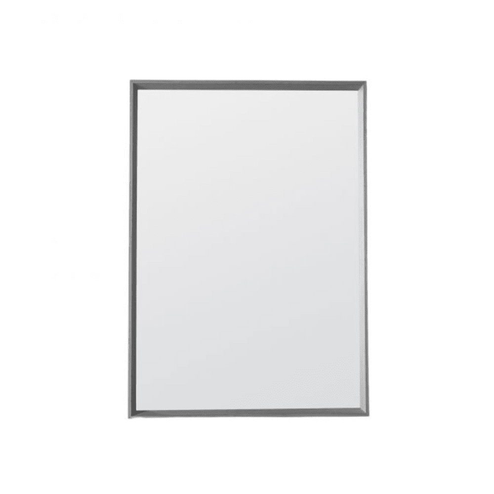 Nagoya Grey Rectangular Mirror 104cm Rowen Homes