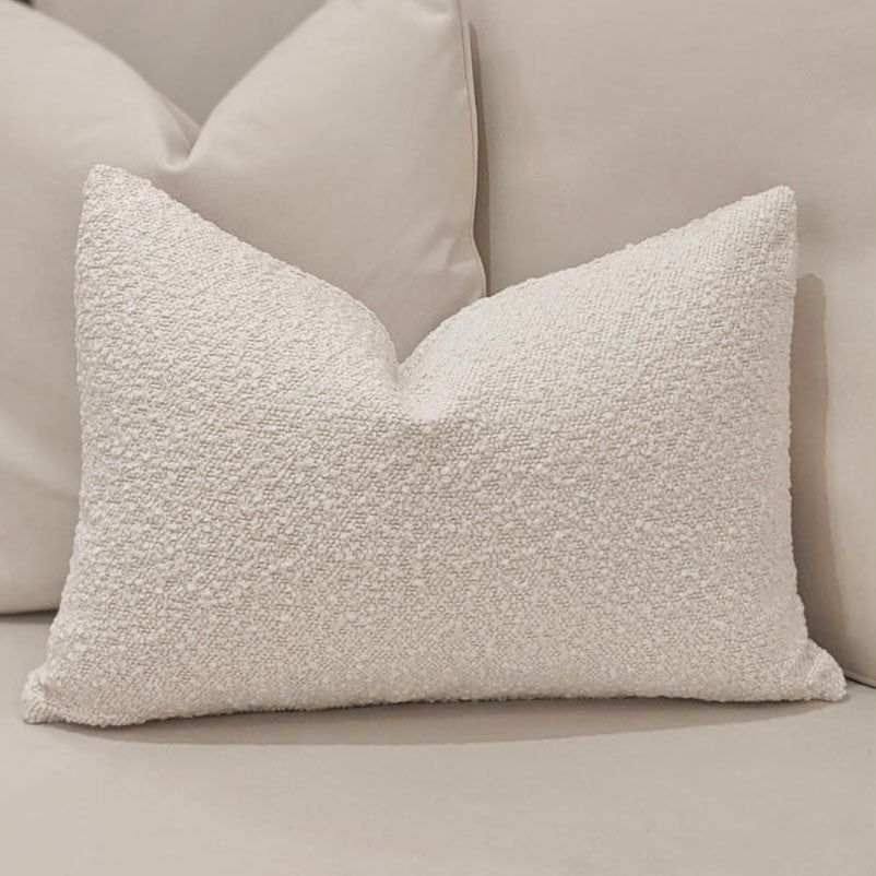 Nori Boucle Cream Bolster Cushion Cushion
