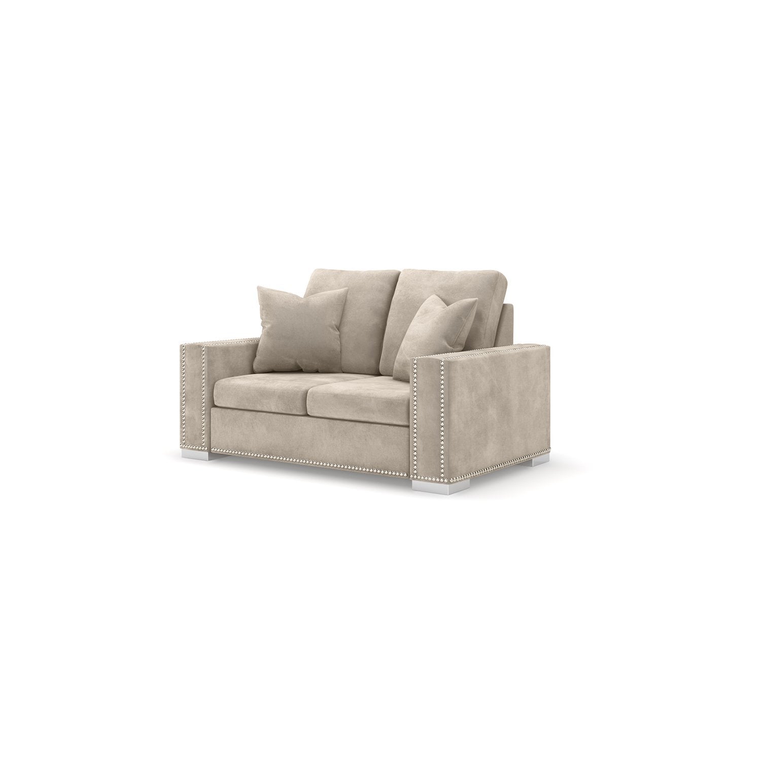 Olivia Platinum Luxury Small Sofa