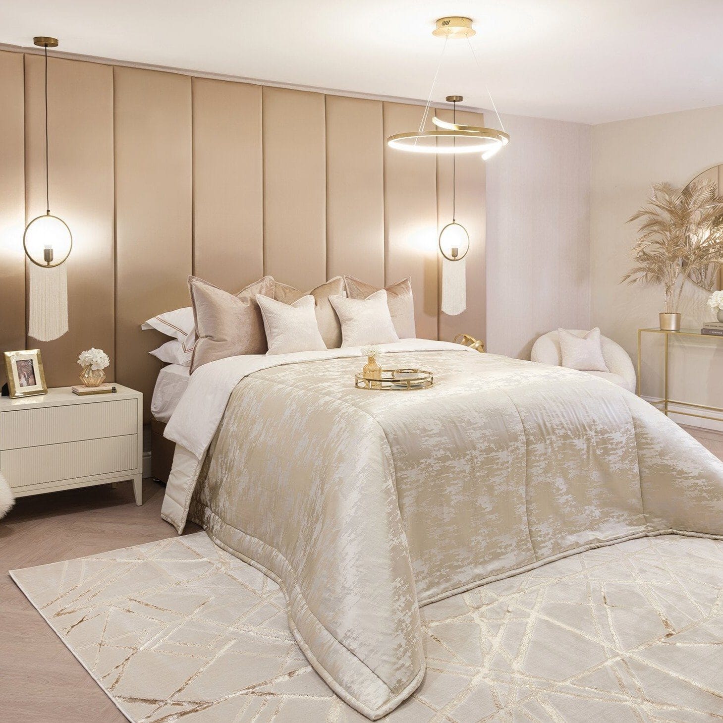 Orato Gold Adjustable Pendant Ceiling Light Lighting