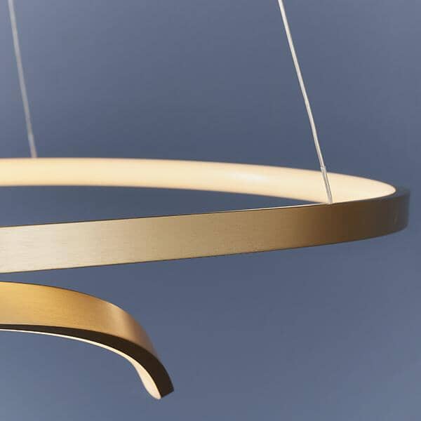 Orato Gold Adjustable Pendant Ceiling Light Lighting