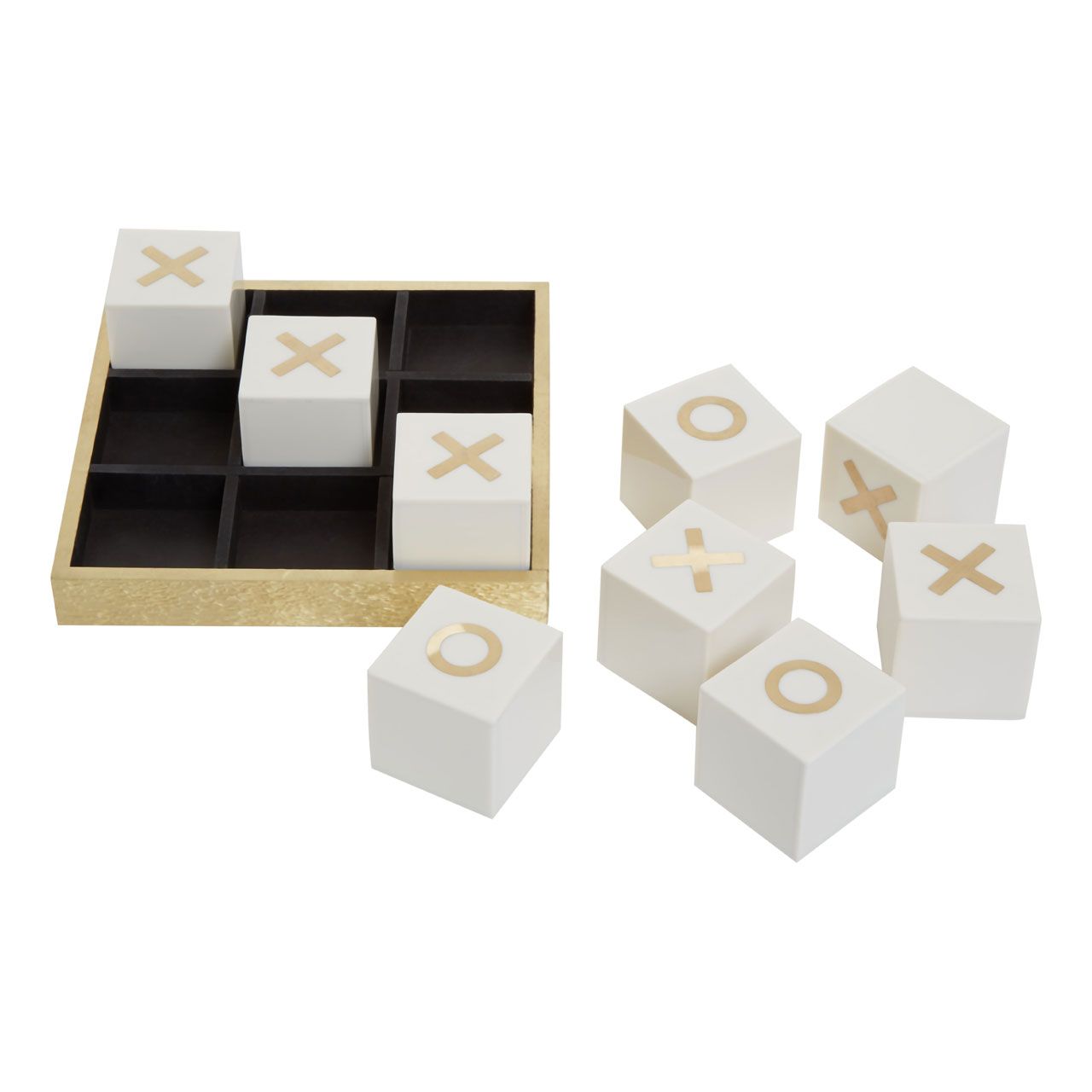 Rae Gold Noughts & Crosses Set Accessories
