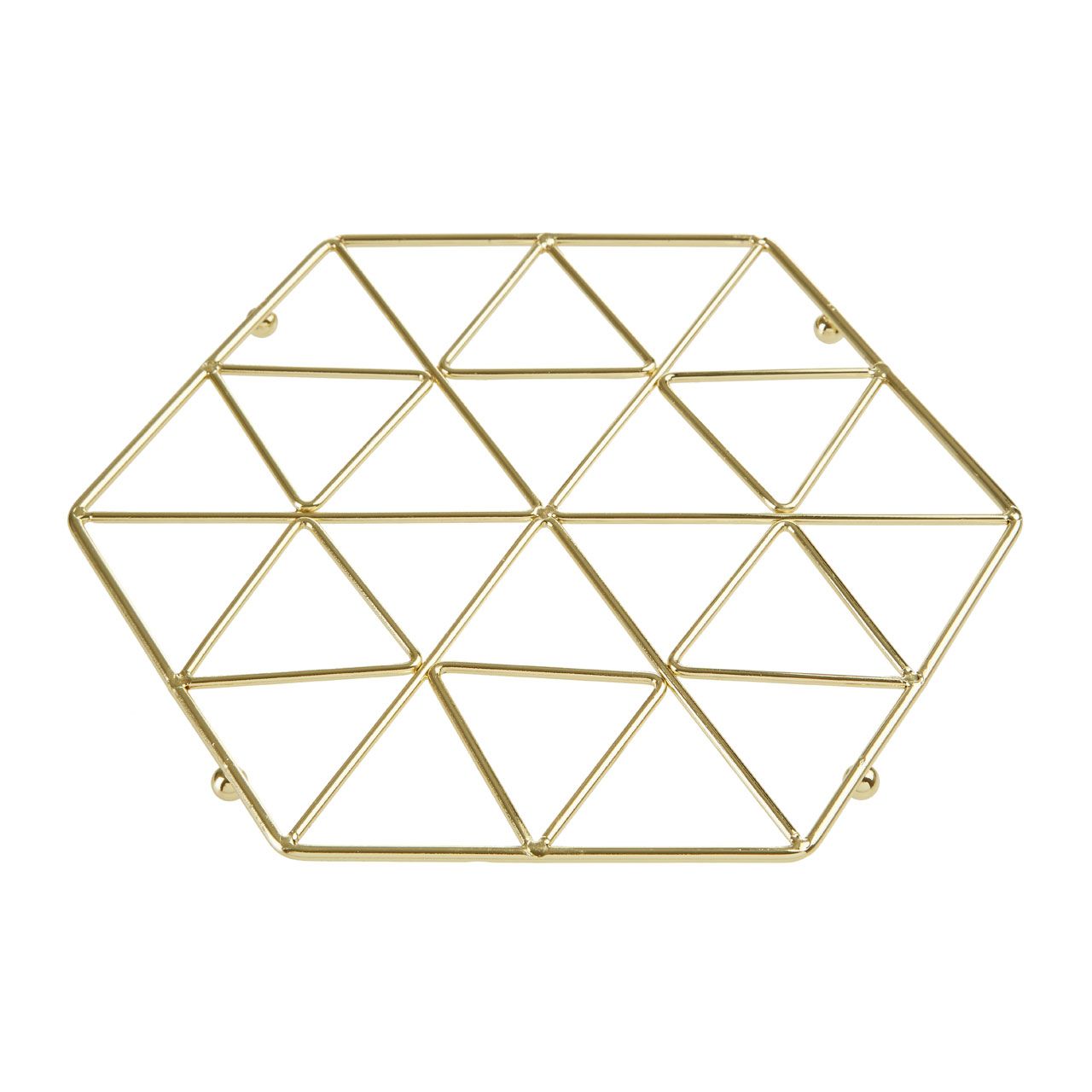 Sylvan Gold Geometric Trivet Kitchen