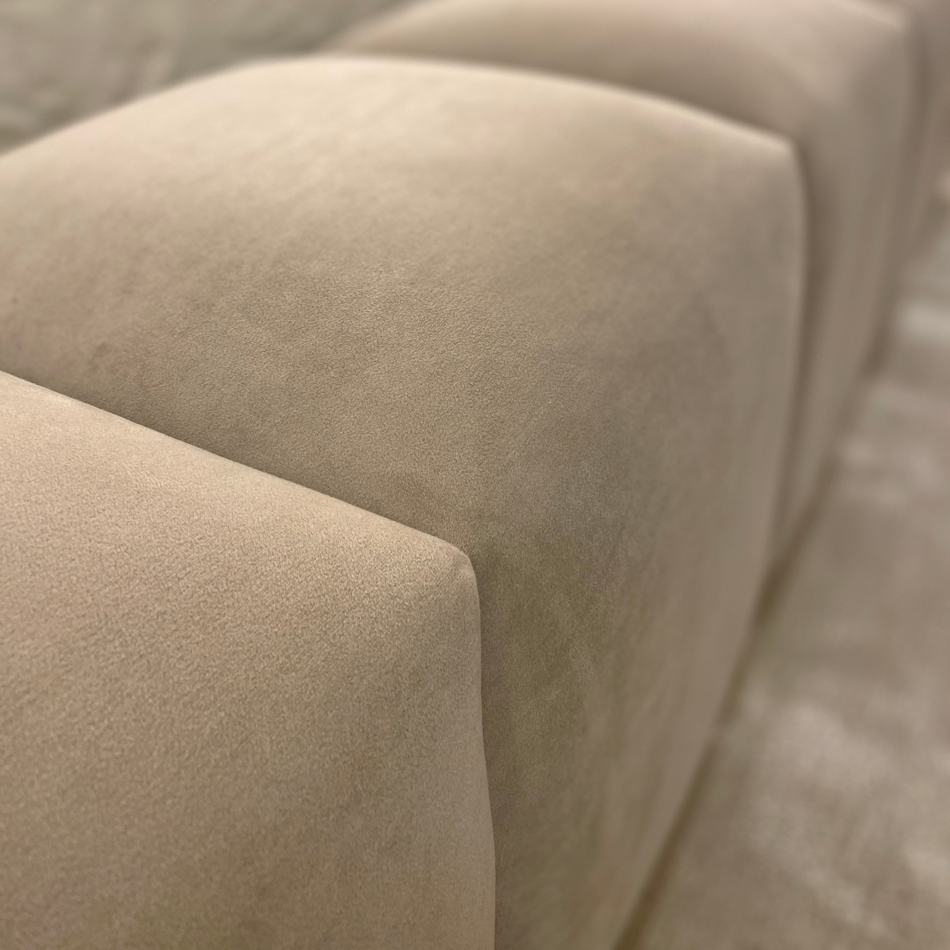 Venus Mink & Gold Premium Upholstered Bench Furniture