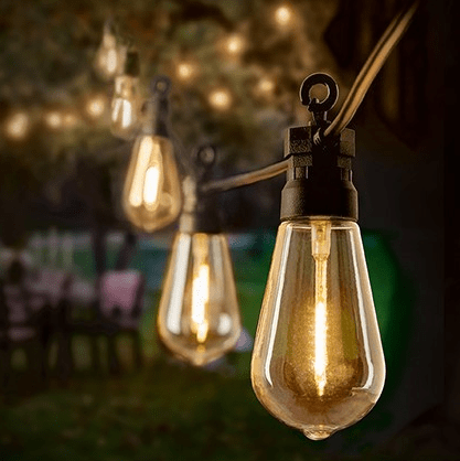 10 Bulb Outdoor Connectable Festoon Lights Outdoor 