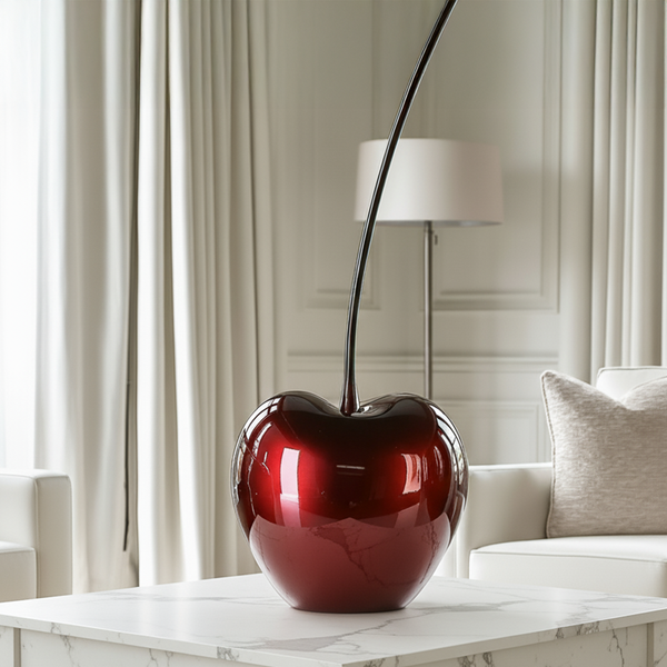 Large Deep Red Statement Cherry Ornament