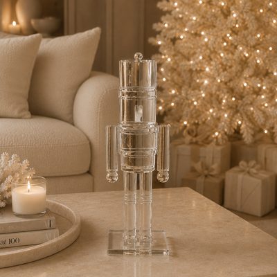 Decorative Perspex Nutcracker Ornament