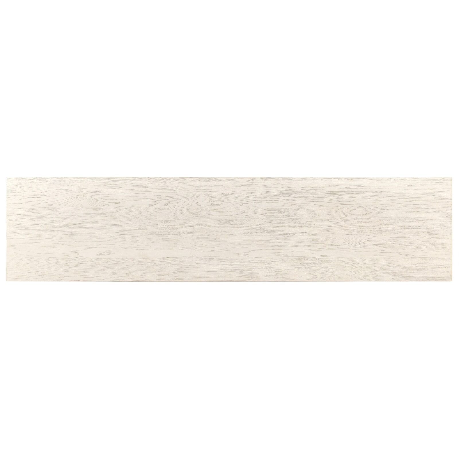 Hudson White Washed Wood Console Table
