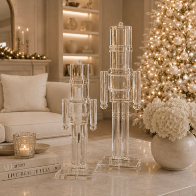 Large Decorative Perspex Nutcracker Ornament