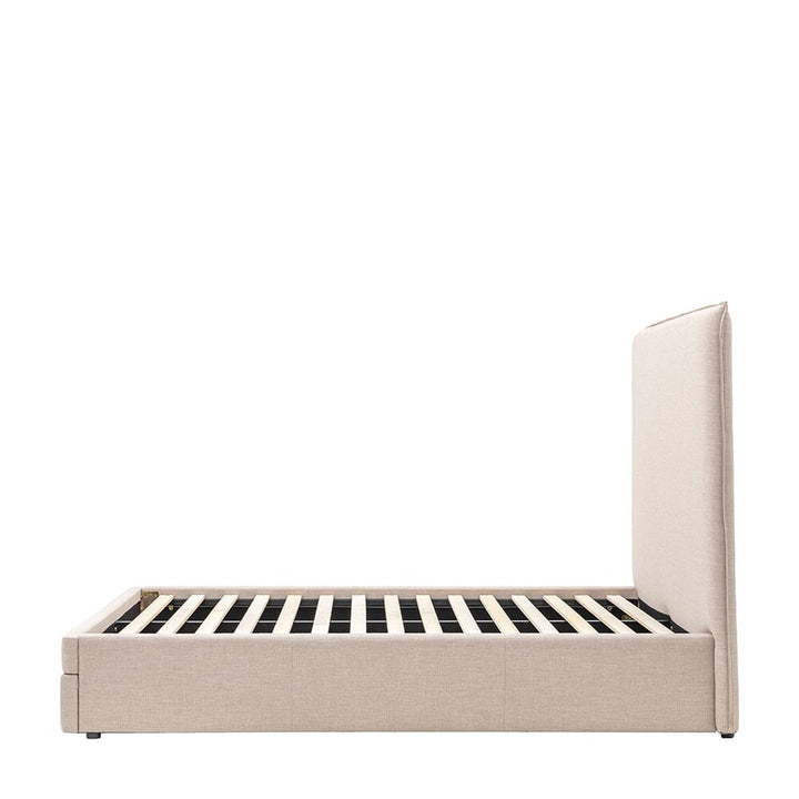 Adaline Neutral Upholstered Storage Bed Beds and Headboards 