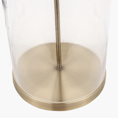 Adella Large Antique Brass & Gold Table Lamp Lighting 