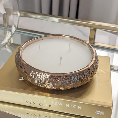 Aeolian Bronze 3 Wick Scented Candle Fragrance 