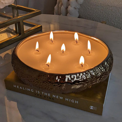 Aeolian Bronze 7 Wick Scented Candle Fragrance 