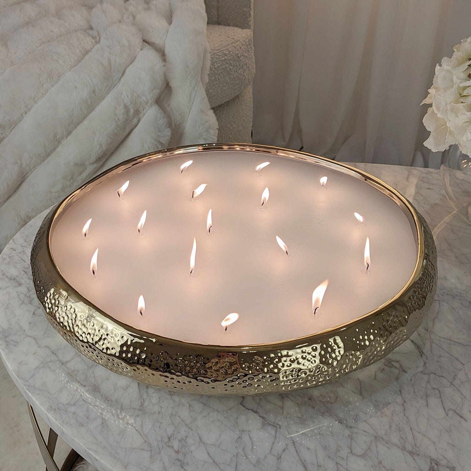 Aeolian XL Gold 17 Wick Scented Candle Fragrance 