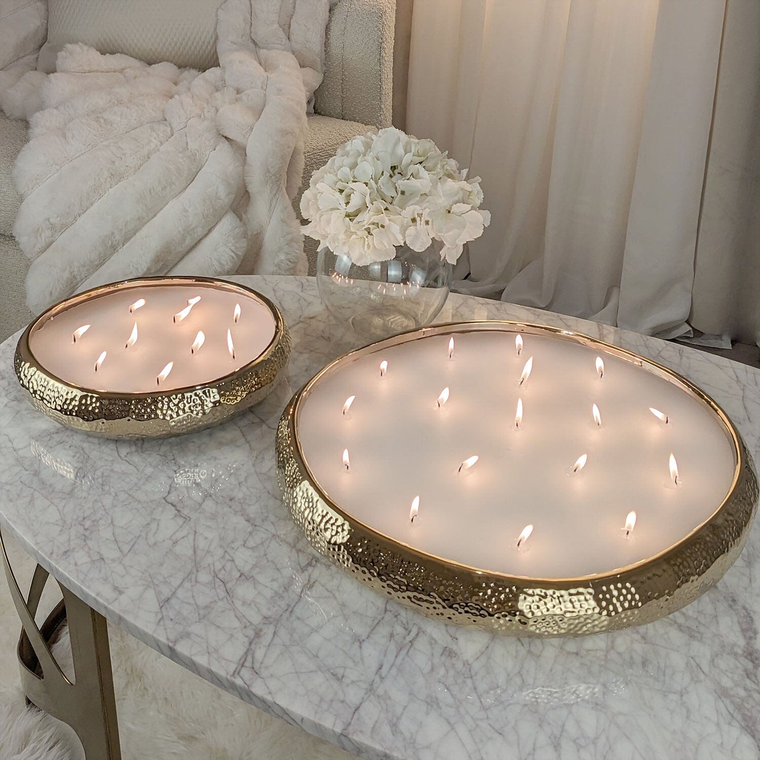 Aeolian XL Gold 17 Wick Scented Candle Fragrance 