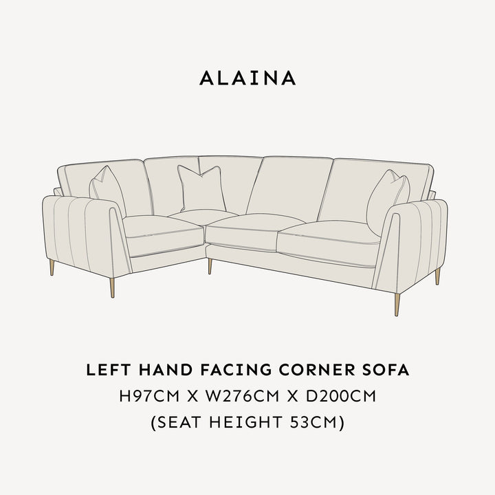 Alaina Taupe Velvet Sofa Range With Silver Foot MTO Sofa 