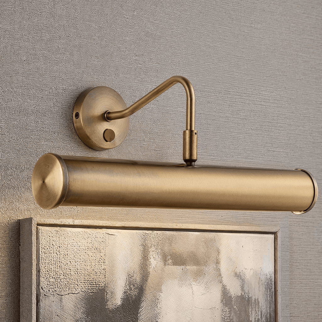 Alana Antique Brass Picture Light