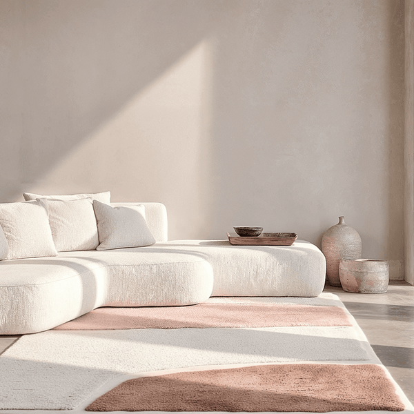 Amelisse Blush Abstract Rug 