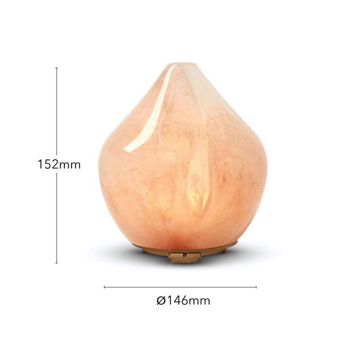 Angelite Neutral Marble Effect Aroma Mist Diffuser Fragrance 