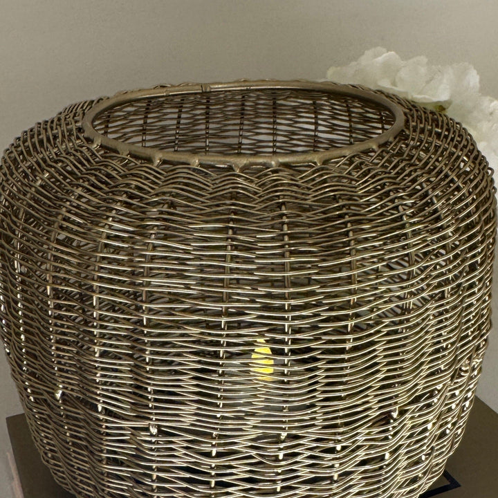 Anna Gold Decorative Wire Candle Holder Accessories 
