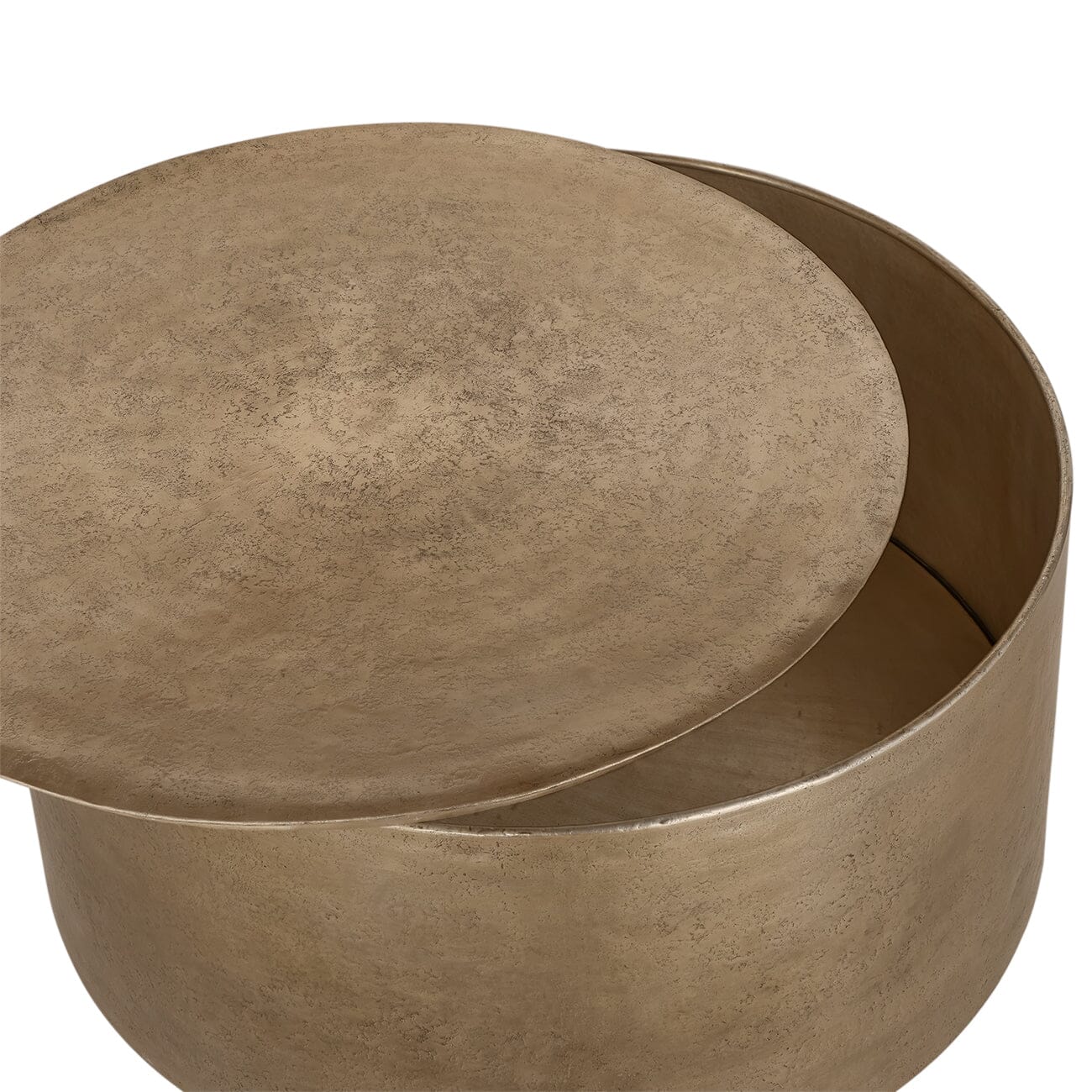 Antibes Antique Gold Storage Coffee Table Furniture 