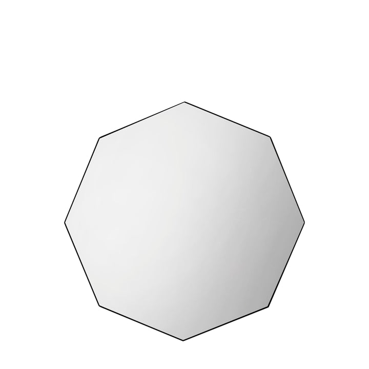 Antonia Octagonal Black Framed Wall Mirror Accessories 