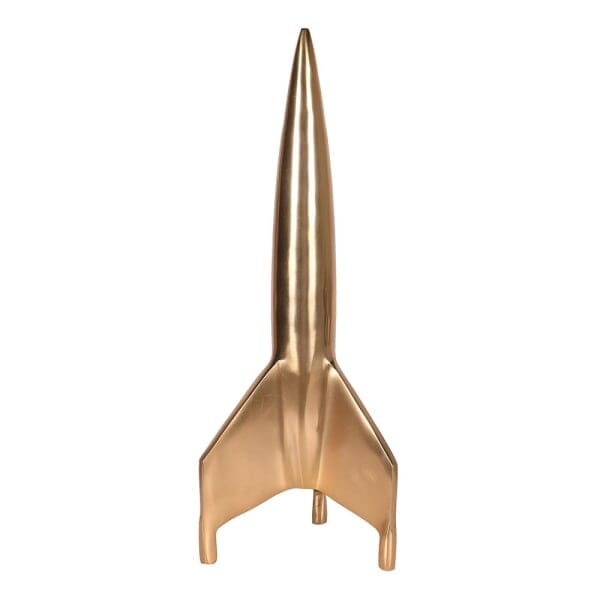 Aphrodite Gold Decorative Rocket Ornament Accessories 