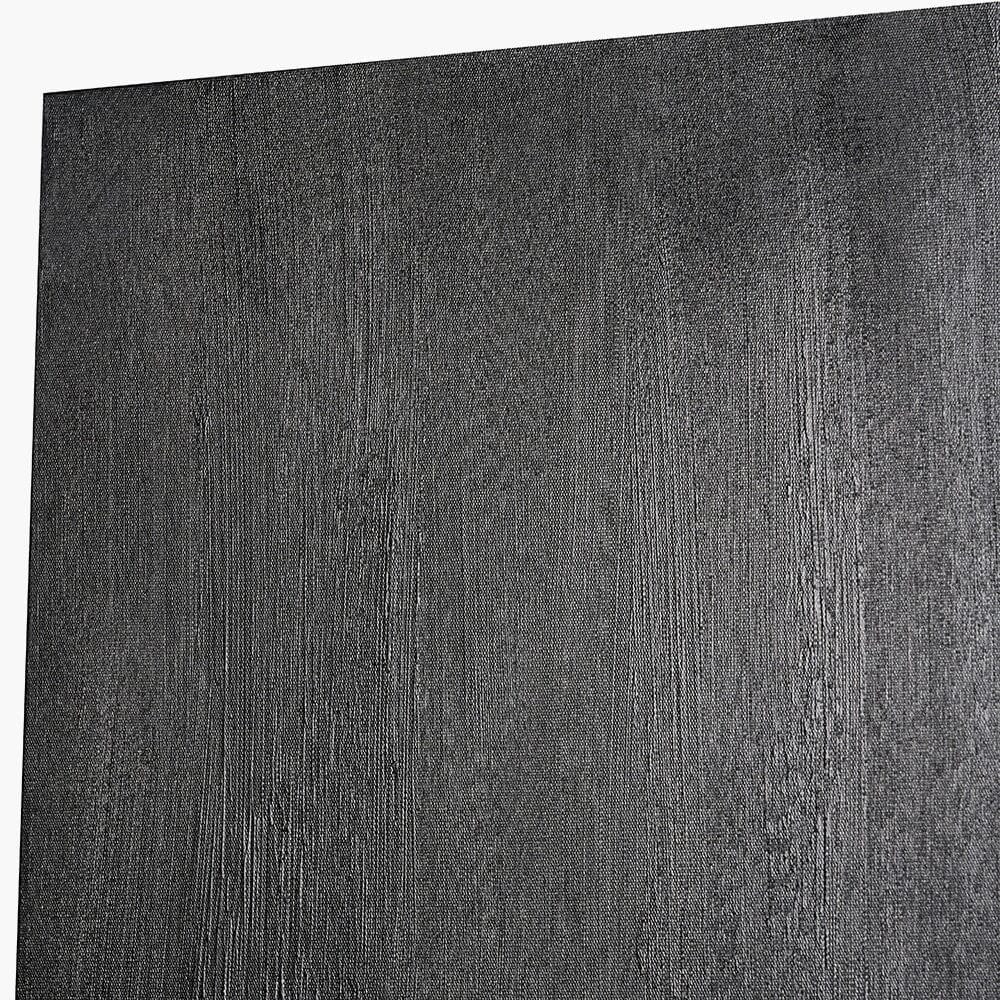 Aria Black & Gold Abstract Frameless Canvas Wall Art Accessories 