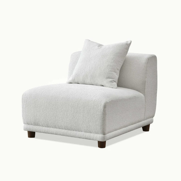 Arlo Polar Boucle Modular Sofa Range Sofa 