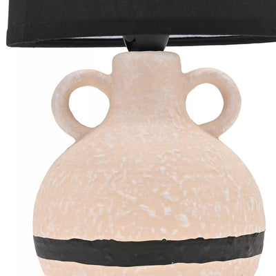 Arlowe Cream & Black Table Lamp Lighting 
