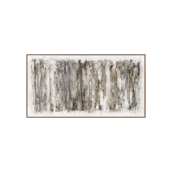 Artisan Hand Painted Abstract Framed Canvas Accessories 