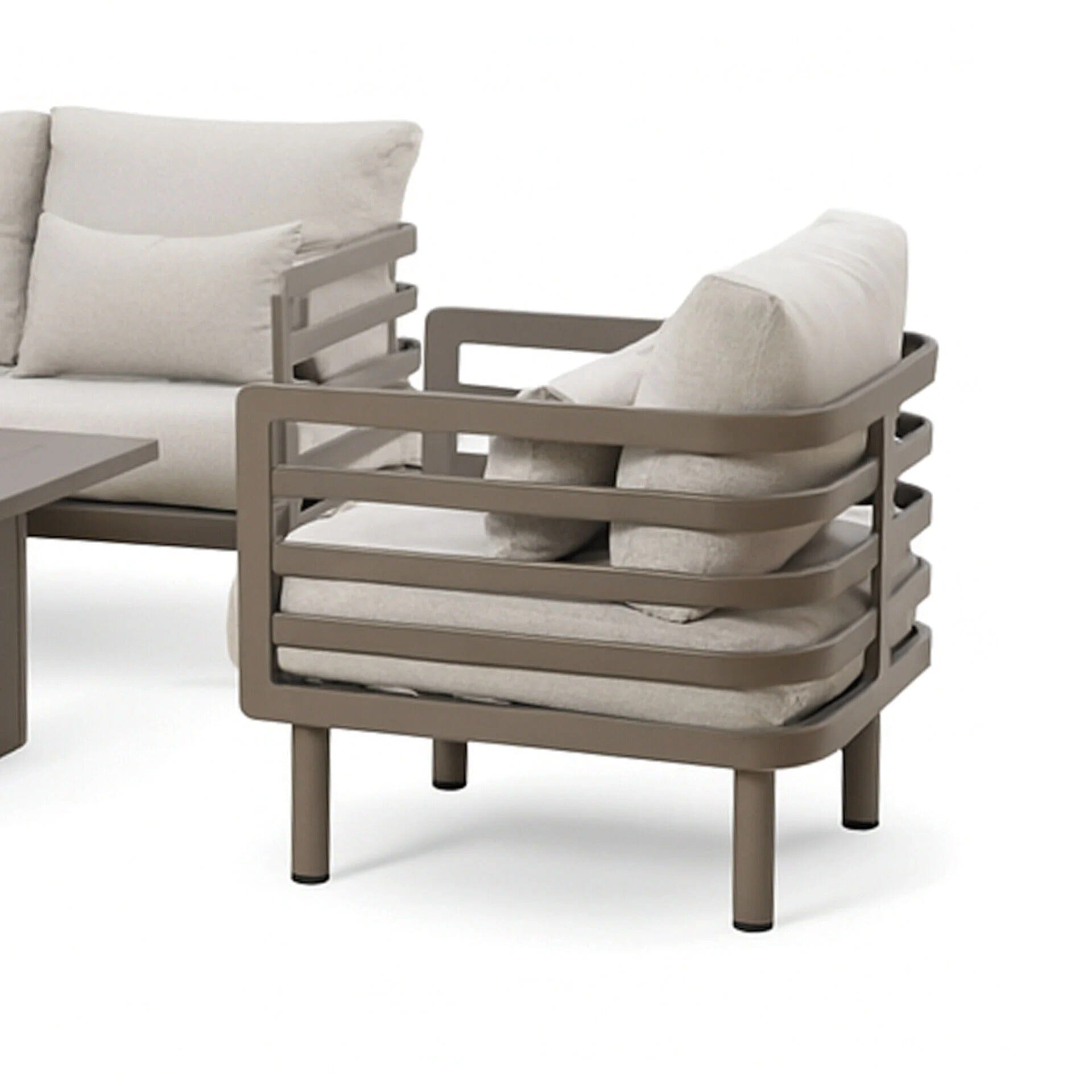 Ashford Aluminium Outdoor Lounge Set- Seats 5 Outdoor 