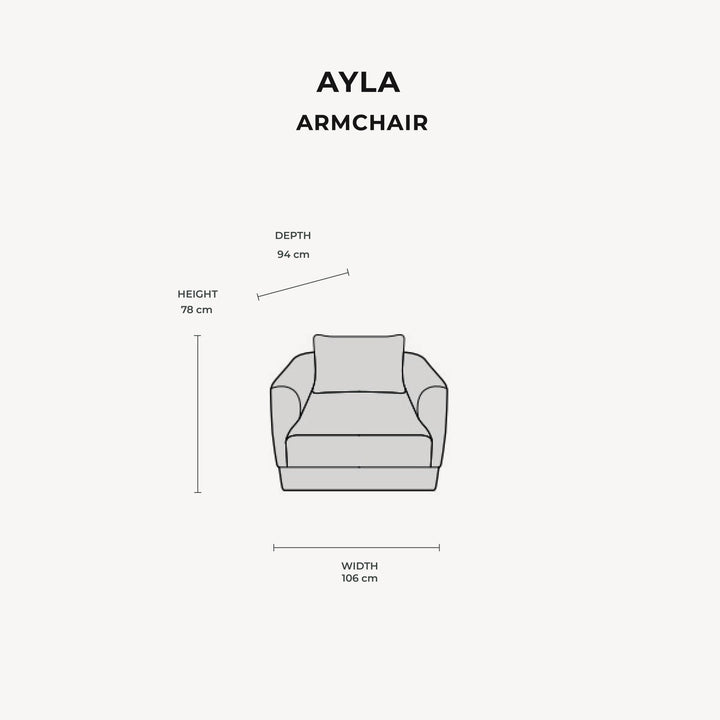 Ayla Cream Velvet Pillow Back Curved Chaise End Sofa MTO Sofa 