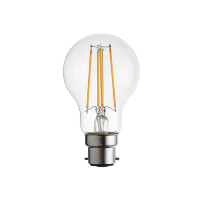 B22 LED Filament GLS Warm White Bulb Lighting 