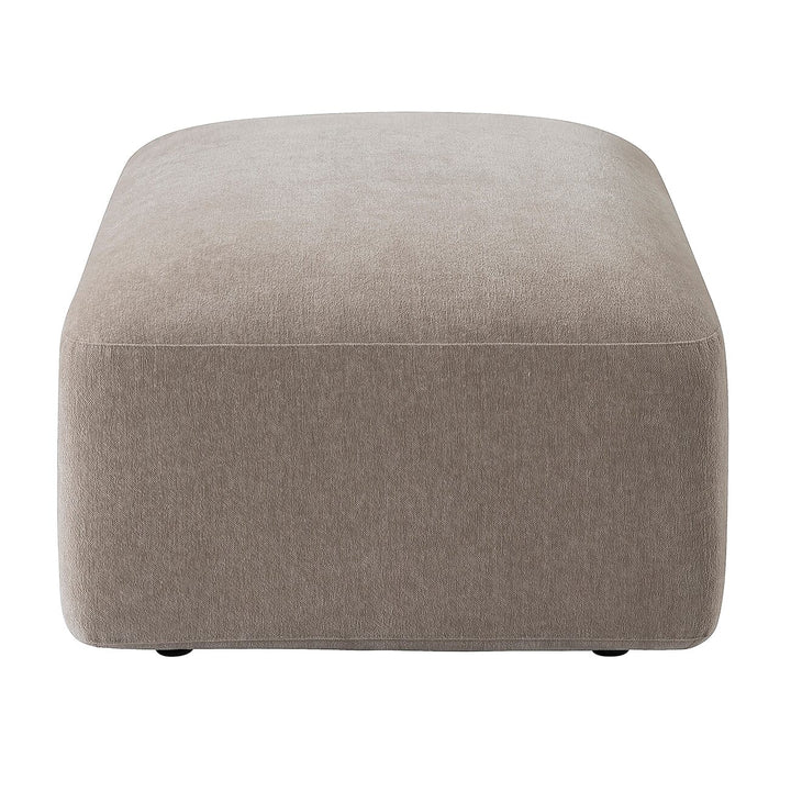 Bellina Taupe Chenille Luxury Modular Sofa Sofa 