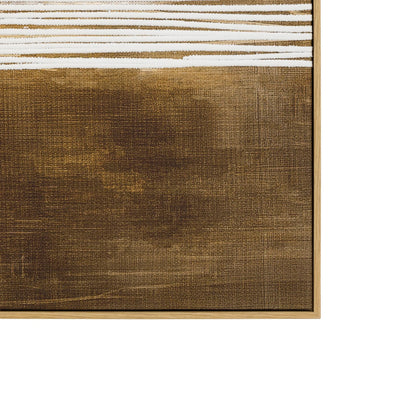 Birdie Cream & Gold Abstract Wall Art - Set of 2 Accessories 