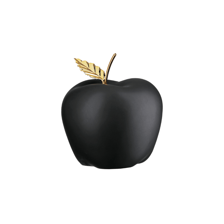 Black Petite Decorative Apple Ornament Accessories 