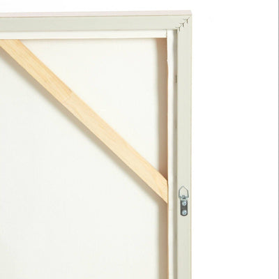 Bola Neutral Abstract Framed Canvas Wall Art Accessories 